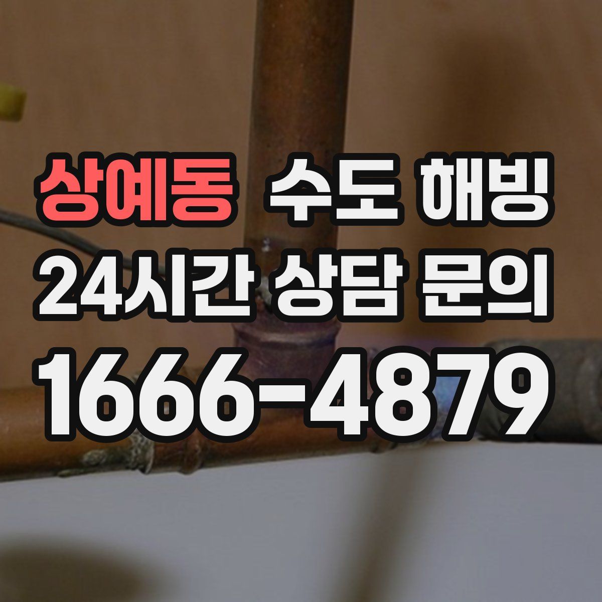 상예동 수도 해빙