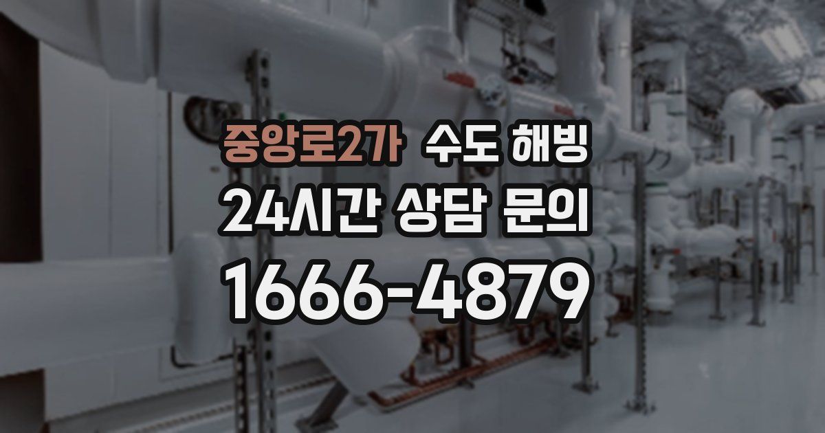 중앙로2가 수도 해빙