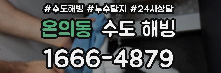 온의동 수도 해빙