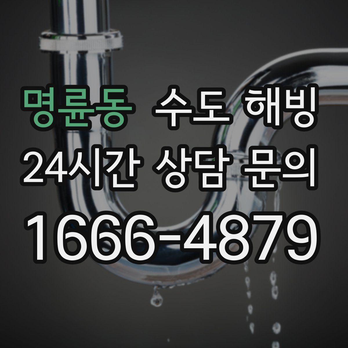 명륜동 수도 해빙