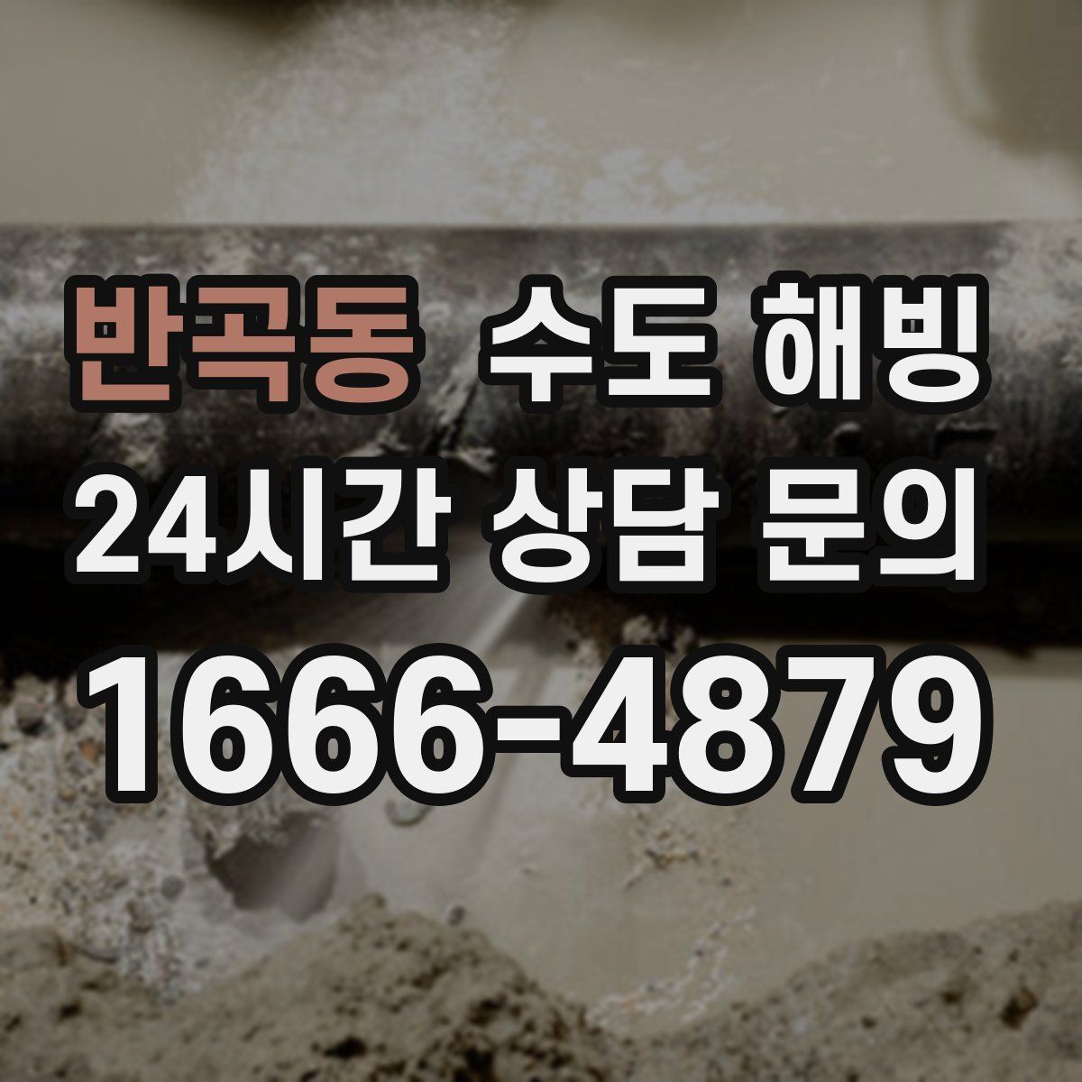 반곡동 수도 해빙