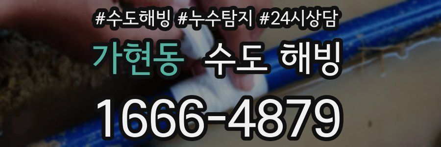 가현동 수도 해빙