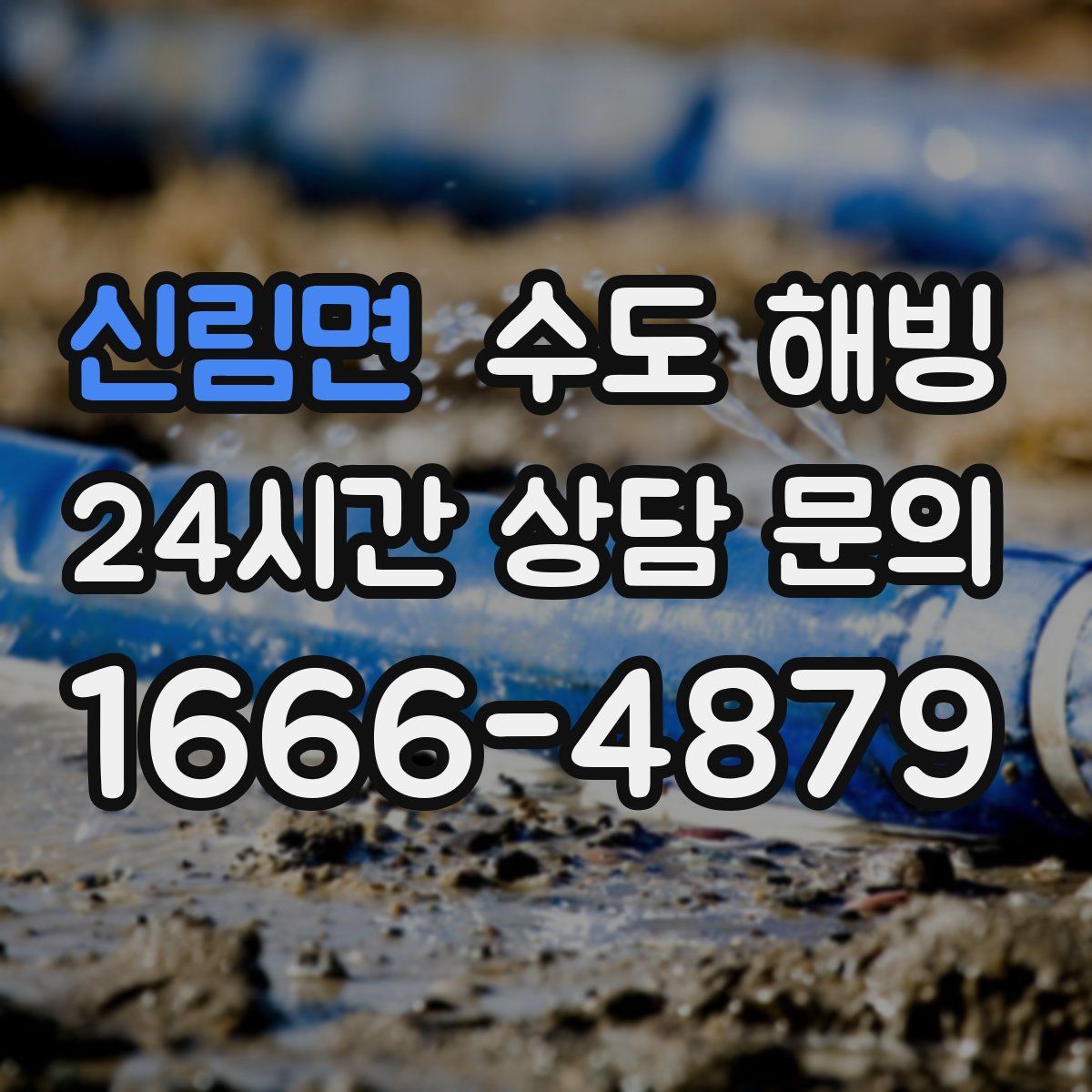 신림면 수도 해빙