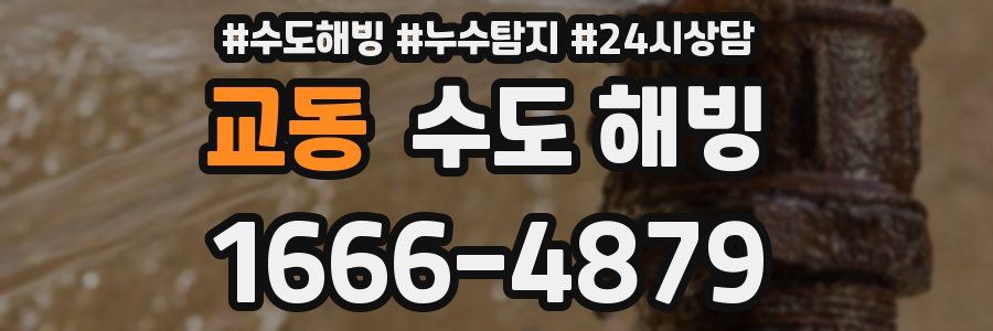 교동 수도 해빙