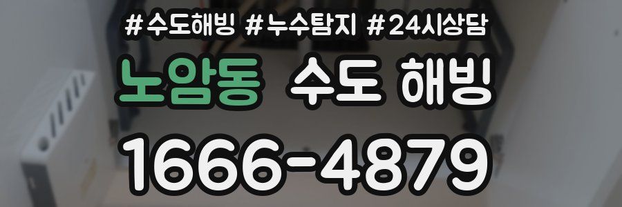 노암동 수도 해빙