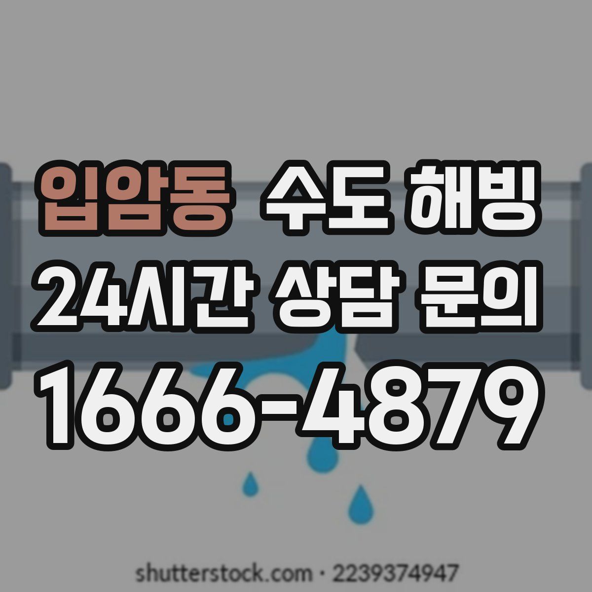 입암동 수도 해빙