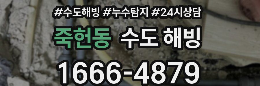 죽헌동 수도 해빙