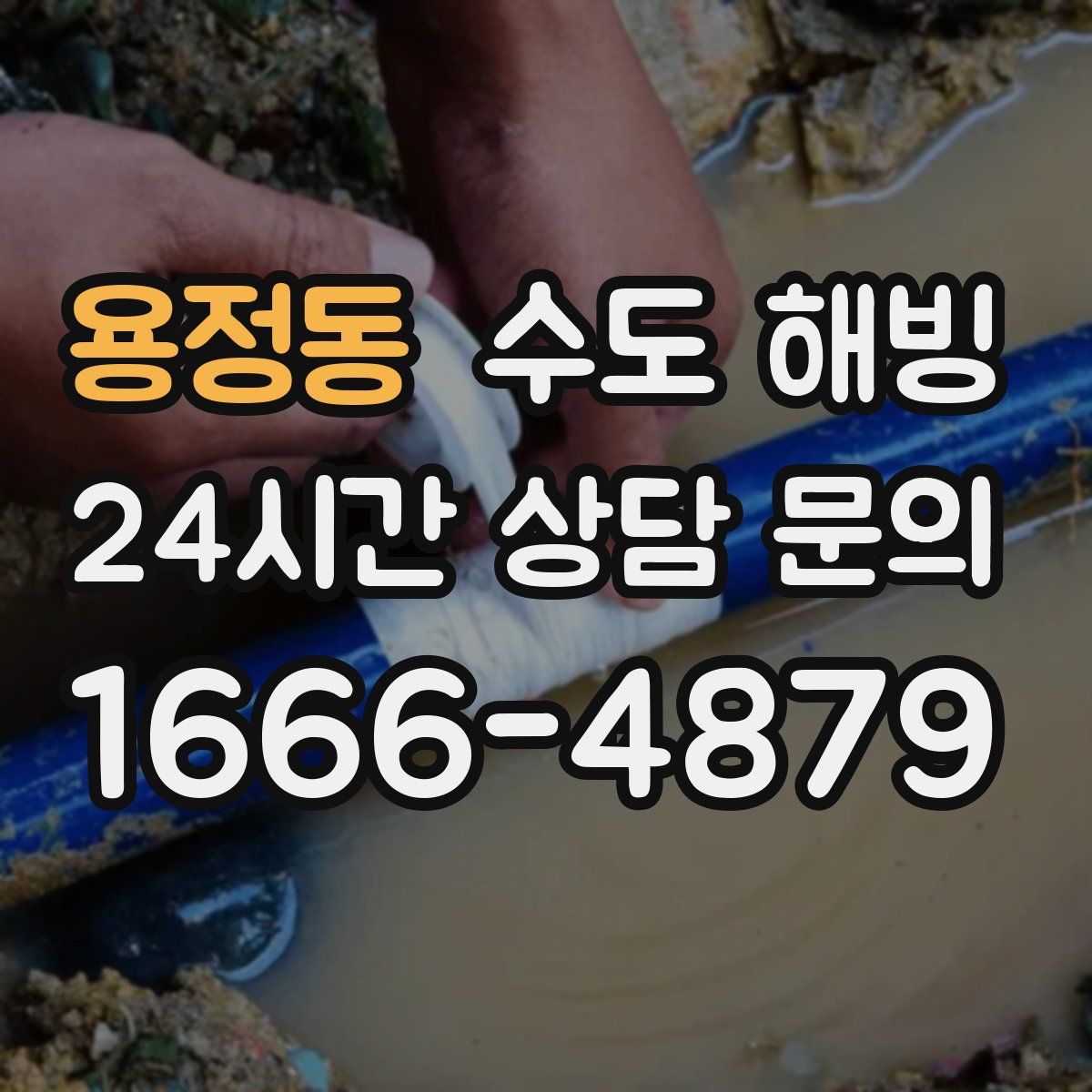 용정동 수도 해빙