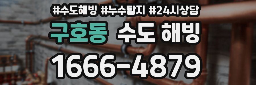 구호동 수도 해빙