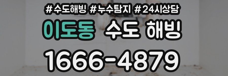 이도동 수도 해빙