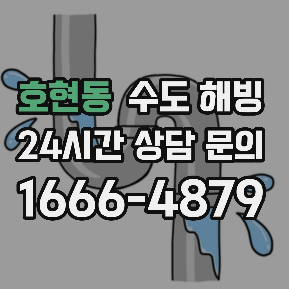 호현동 수도 해빙