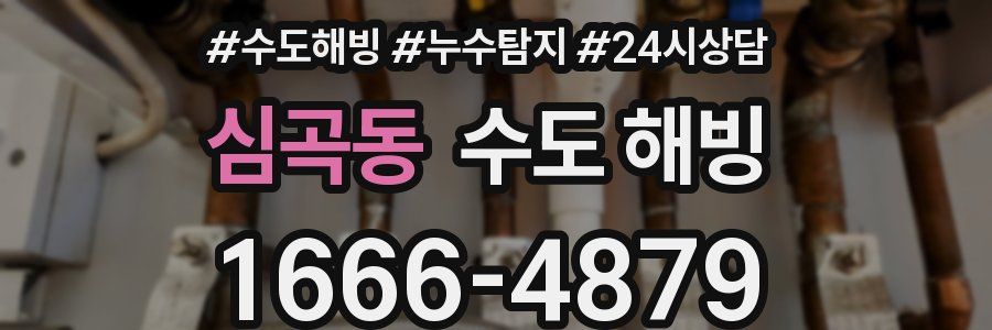 심곡동 수도 해빙