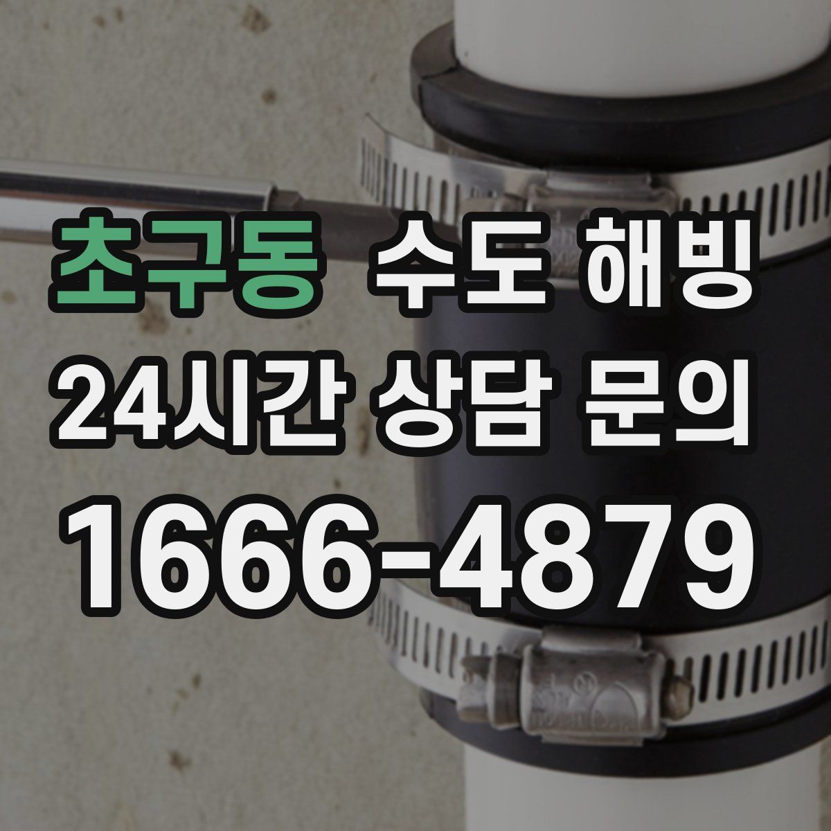 초구동 수도 해빙