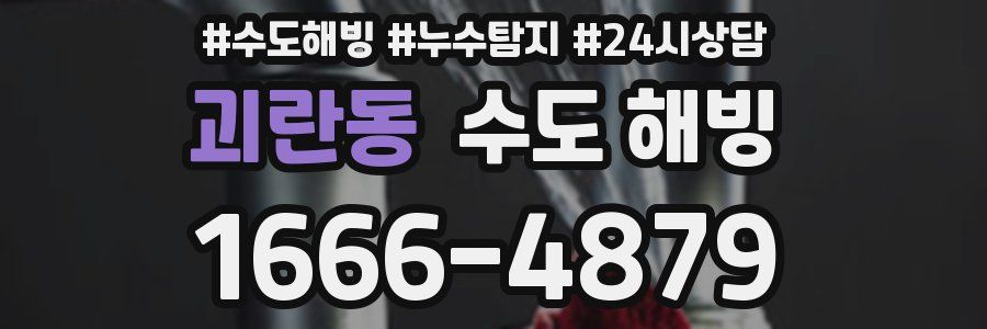 괴란동 수도 해빙