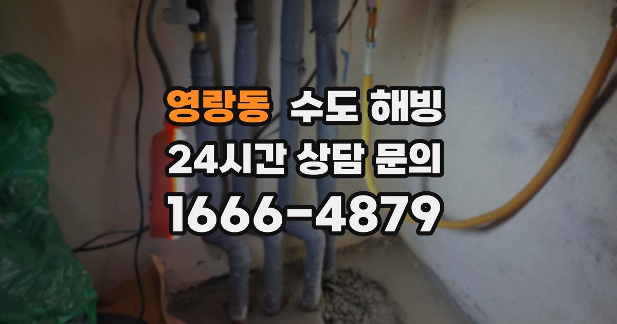 영랑동 수도 해빙