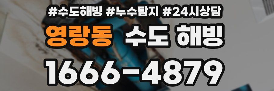 영랑동 수도 해빙