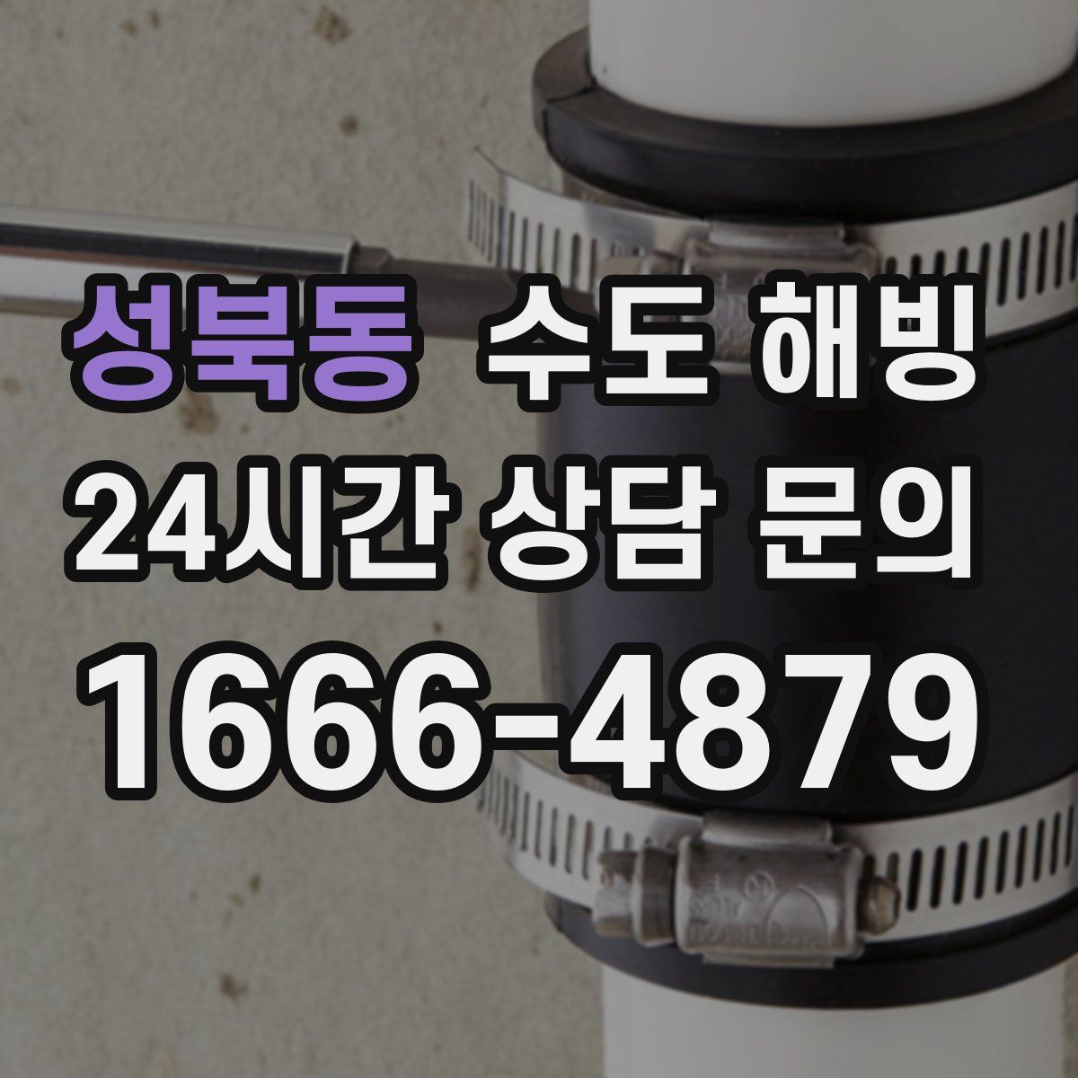 성북동 수도 해빙