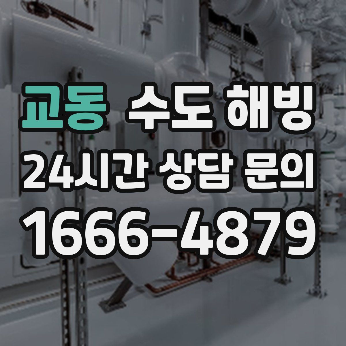 교동 수도 해빙