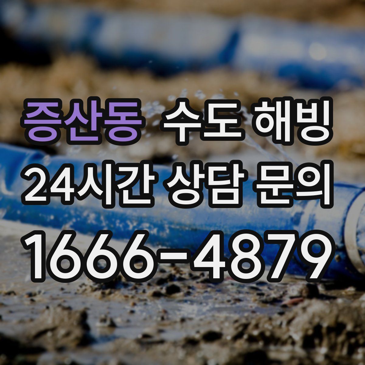 증산동 수도 해빙