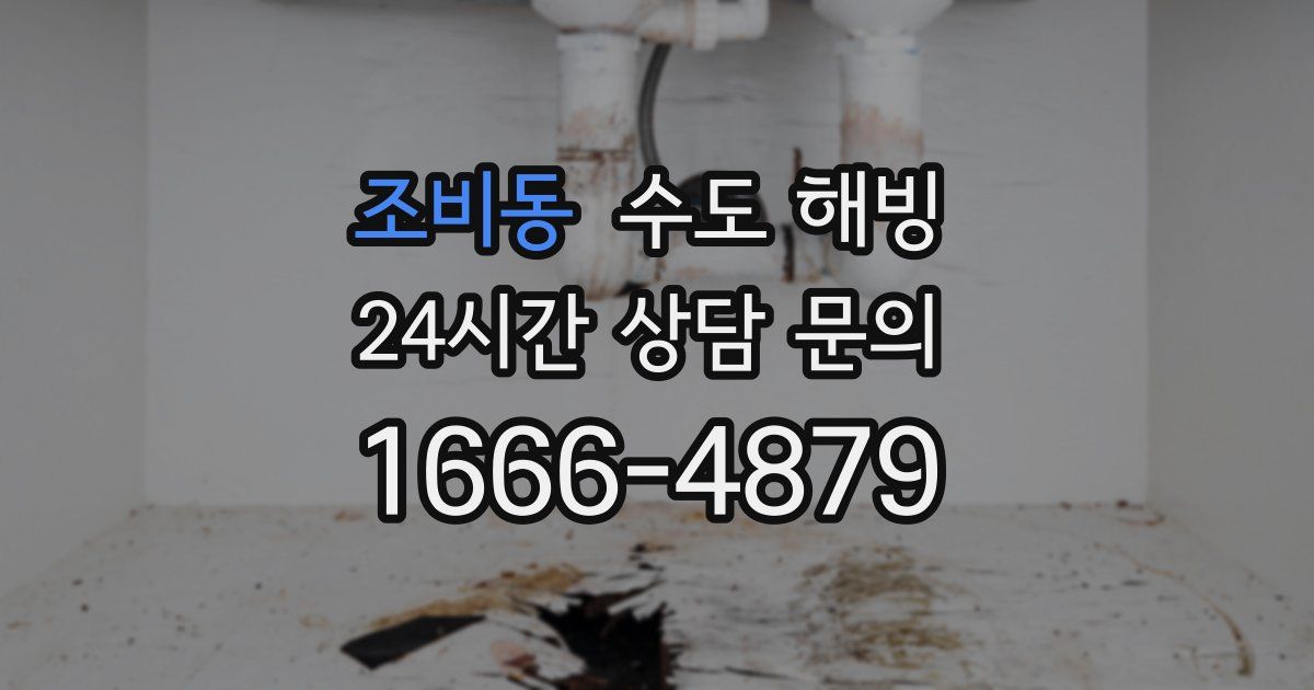 조비동 수도 해빙