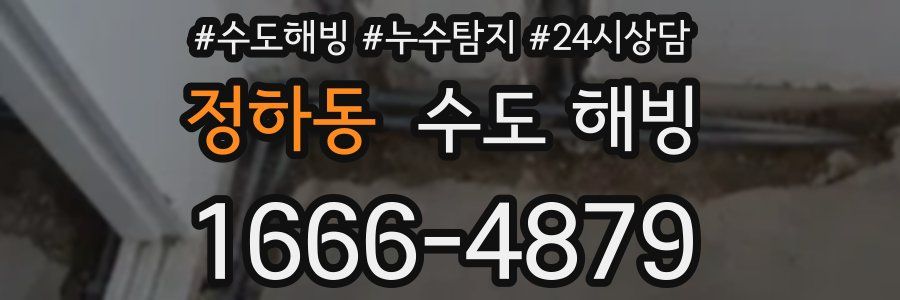 정하동 수도 해빙