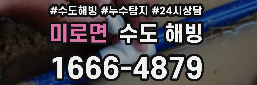 미로면 수도 해빙