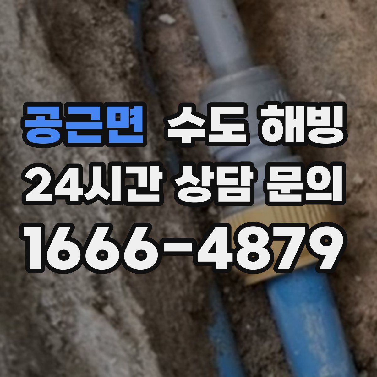 공근면 수도 해빙