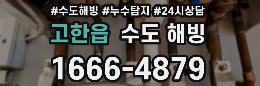 고한읍 수도 해빙