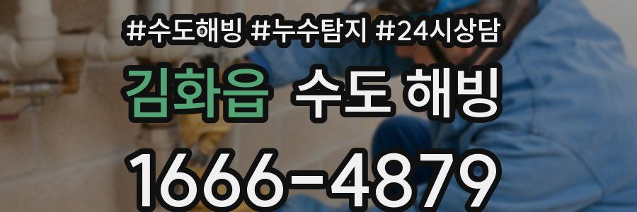 김화읍 수도 해빙