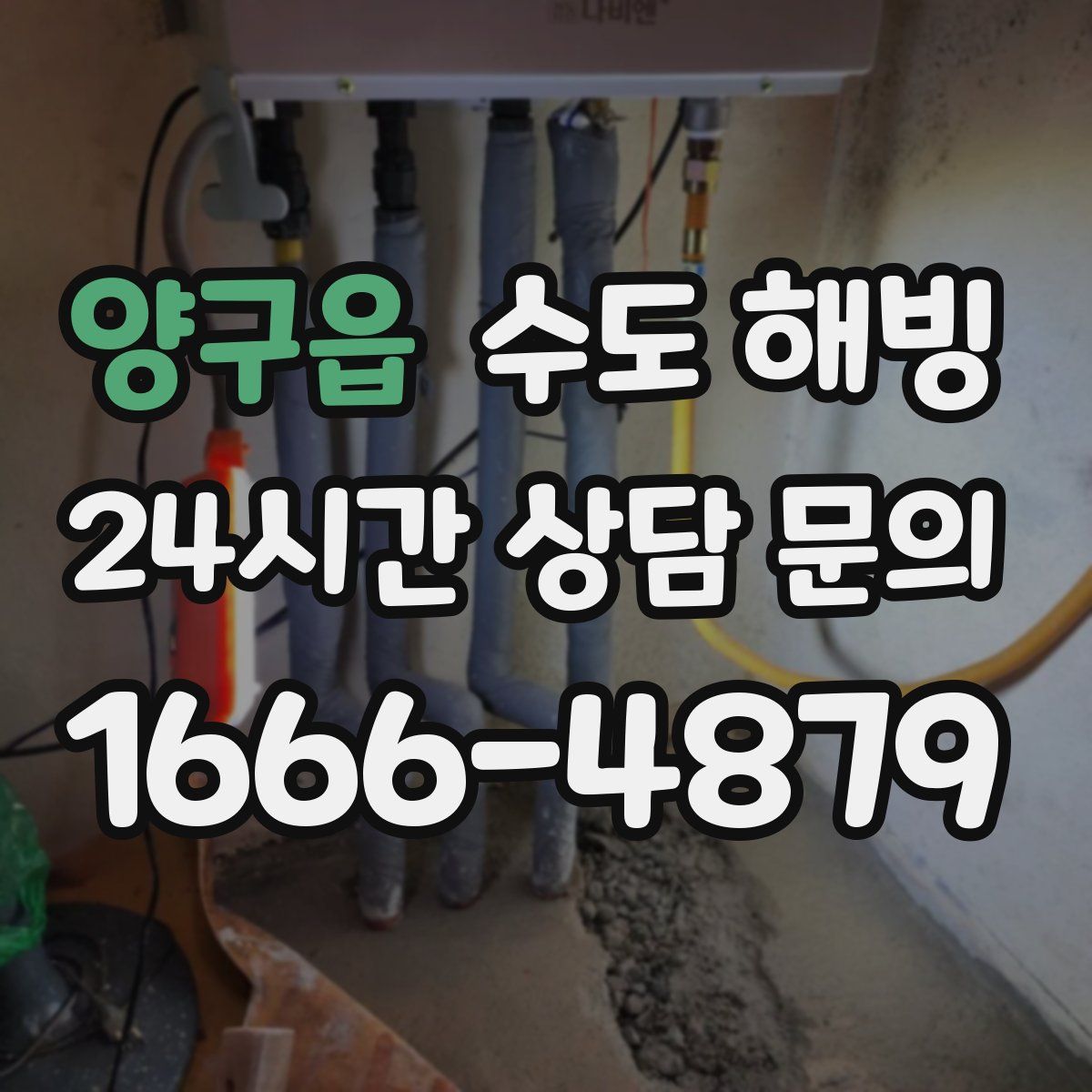 양구읍 수도 해빙