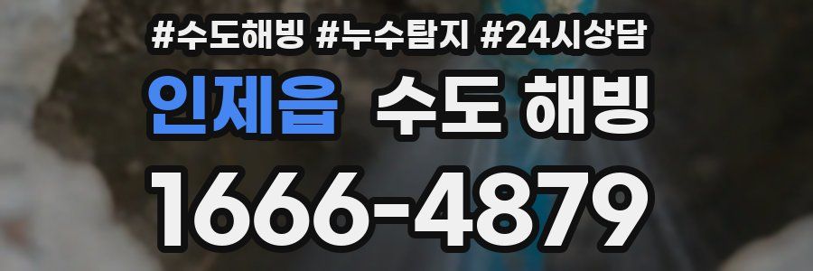 인제읍 수도 해빙