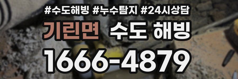 기린면 수도 해빙