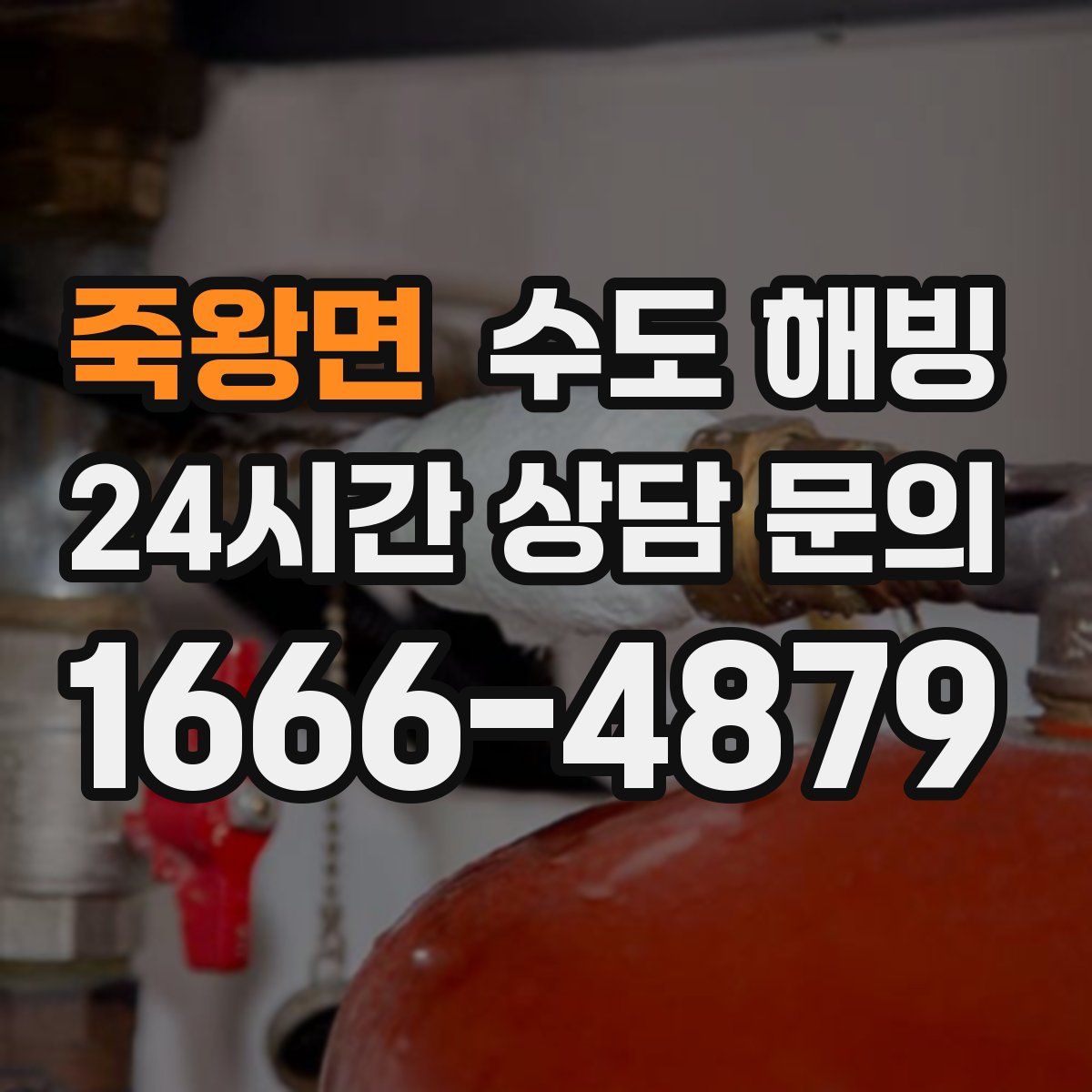 죽왕면 수도 해빙