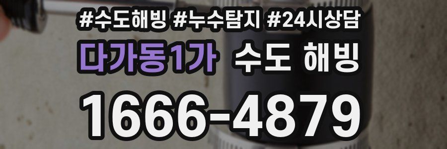 다가동1가 수도 해빙