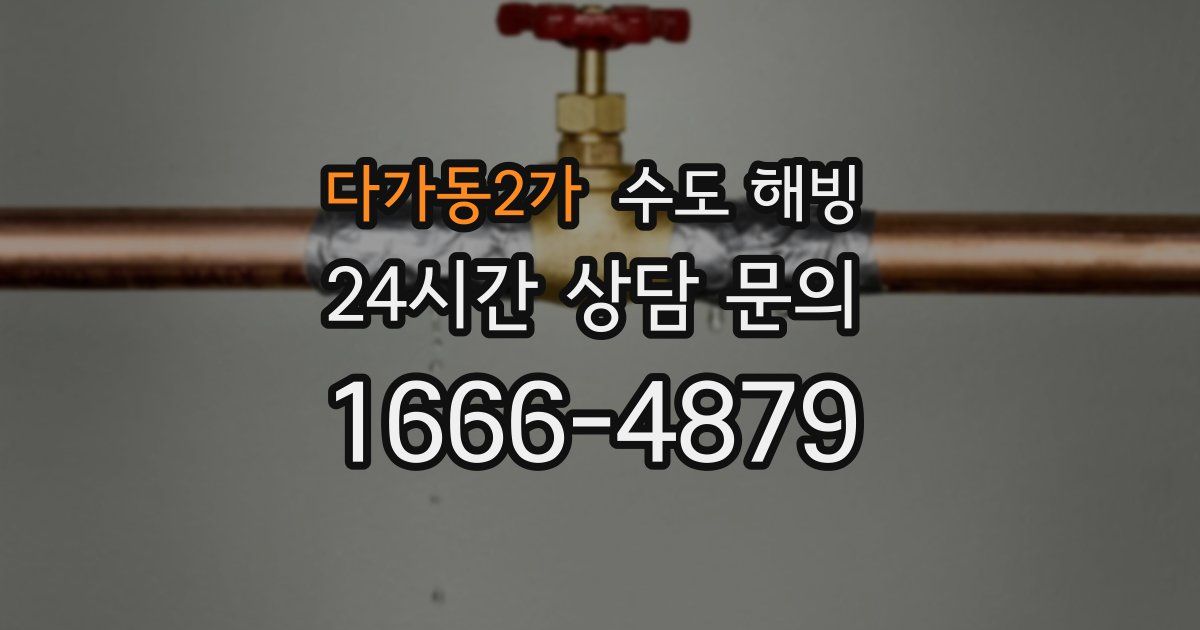 다가동2가 수도 해빙