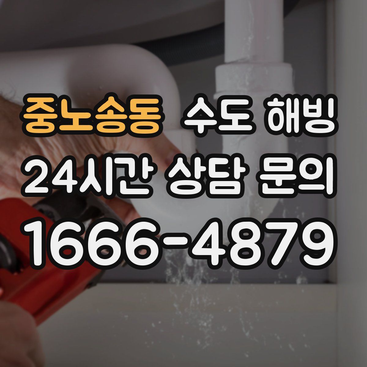 중노송동 수도 해빙