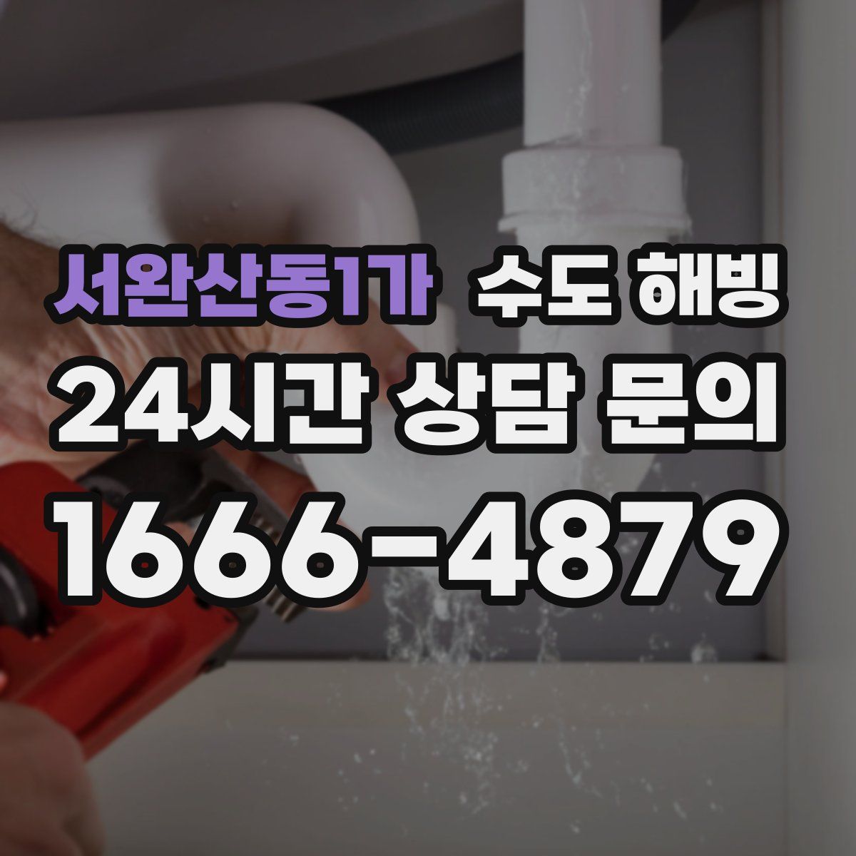 서완산동1가 수도 해빙