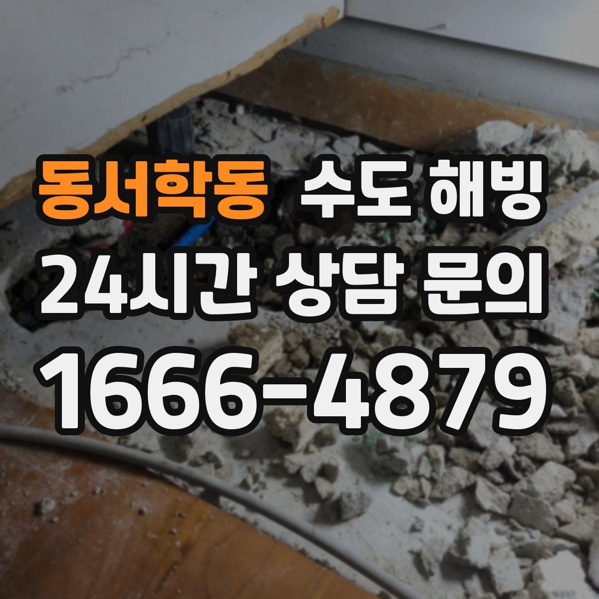 동서학동 수도 해빙