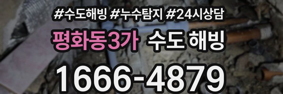 평화동3가 수도 해빙