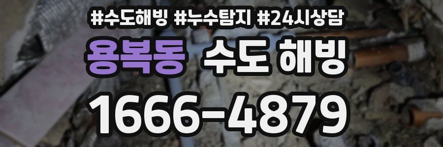 용복동 수도 해빙