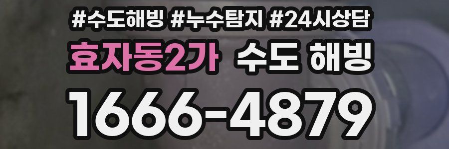 효자동2가 수도 해빙