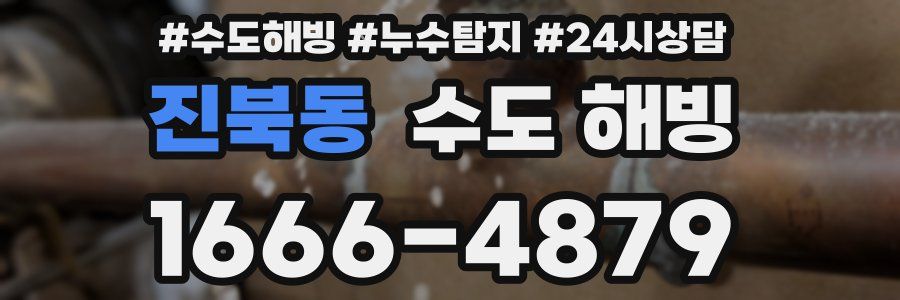 진북동 수도 해빙