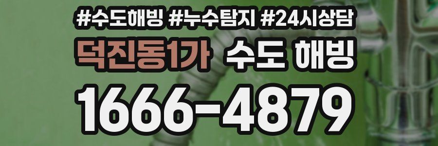 덕진동1가 수도 해빙