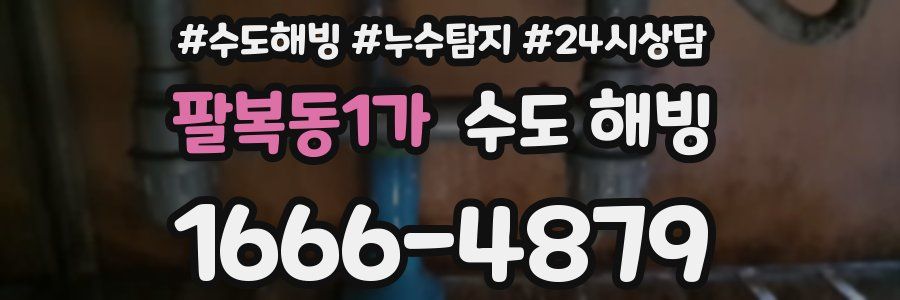 팔복동1가 수도 해빙