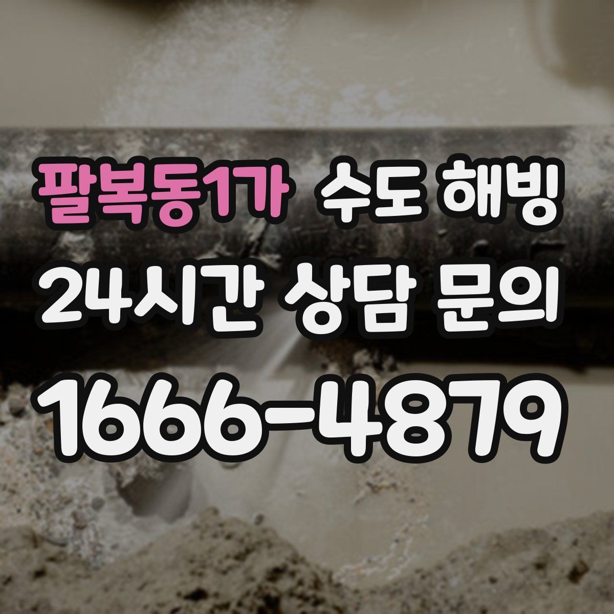 팔복동1가 수도 해빙