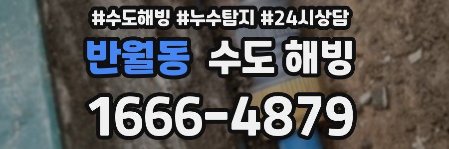 반월동 수도 해빙