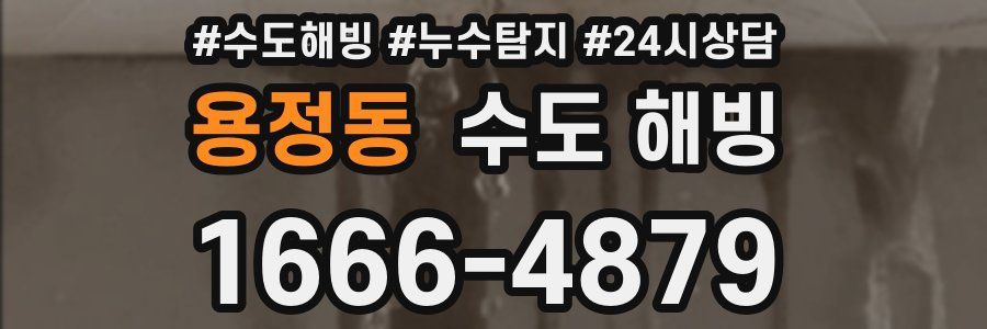 용정동 수도 해빙