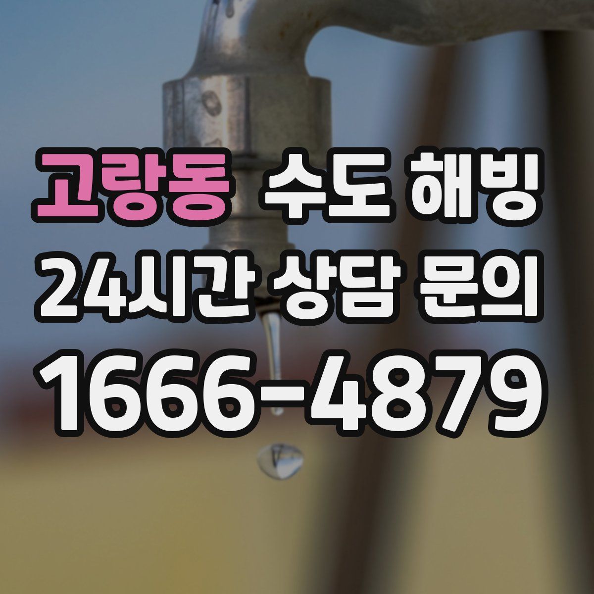 고랑동 수도 해빙