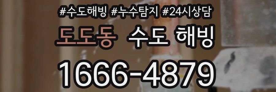 도도동 수도 해빙
