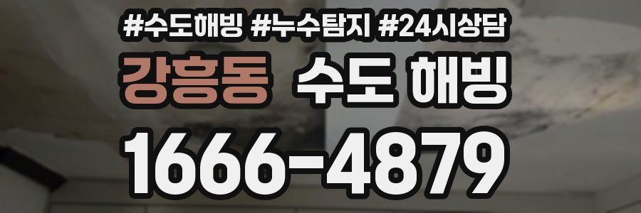 강흥동 수도 해빙